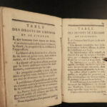 1791 1ed French Constitution Catechism French Revolution France Nyon Paris