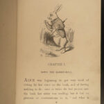 1876 Alice in Wonderland Lewis Carroll Tenniel Illustrated Fantasy Classic