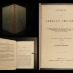 1853 1ed African SLAVE TRADE Liberia Human Sacrifice Cuba Horatio Bridge Journal