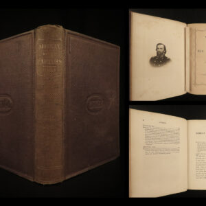 1865 Confederate General 1st ed John Morgan Raid Civil War Ohio CSA Senour