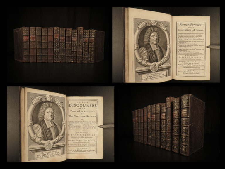 Image of 1700 PURITAN John Tillotson BIBLE Sermons Bishop of Canterbury Anglican Preacher