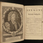 1700 PURITAN John Tillotson BIBLE Sermons Bishop of Canterbury Anglican Preacher