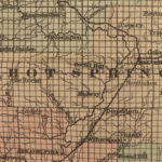 1888 HUGE Colton MAP of ARKANSAS Geography Atlas Little Rock 28x34in Mitchell