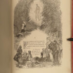 1885 EXQUISITE Notre Dame de Lourdes France Catholic Apparitions Massabielle