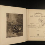 1894 Great Men Famous Women 1ed Lincoln Washington Darwin Edison Newton Homer