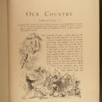 1878 Our Country Colonial Americana Revolutionary & Civil War Lossing 3v SET