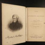 1879 Life of Andrew Jackson War of 1812 Native American Indians US President 3v