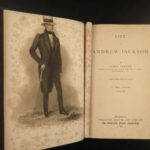 1879 Life of Andrew Jackson War of 1812 Native American Indians US President 3v