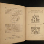 1866 Country Homes Architecture House & Cottage Designs Construction Illustrated