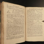 1671 1ed Elements Geometry French Mathematics Science Arithmetic Euclid Pardies