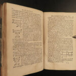 1671 1ed Elements Geometry French Mathematics Science Arithmetic Euclid Pardies