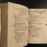 1707 1ed Kromayer German Bible & Commentary & Scripture Memory Concordance RARE