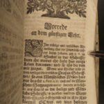 1707 1ed Kromayer German Bible & Commentary & Scripture Memory Concordance RARE