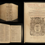 1588 Summa Theologica AQUINAS Medieval Philosophy Catholic + CAJETAN Commentary