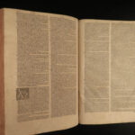 1565 FAMOUS Calepino Dictionary Lexicon Language FOLIO Woodcuts Aldus Calepinus