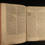 1565 FAMOUS Calepino Dictionary Lexicon Language FOLIO Woodcuts Aldus Calepinus