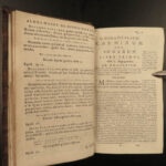 1677 HORACE Roman Literature Aldo Manutius & Minell Commentary Rotterdam RARE