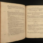 1719 Elements of BOTANY Joseph Tournefort Herbariae PLANTS Flowers Herbal