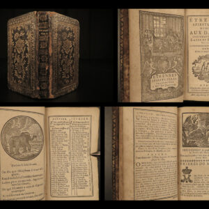 1762 Catholic Church Devotional & Liturgy ART Gold Fine Binding Decorative