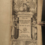 1632 1st ed LAW Justinian Institutes Codex Rome Corpus Juris Amsterdam Blaeu