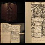 1641 Constitutional LAW De Republica Anglorum Smith England Government Elzevier