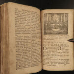 1762 Catholic Church Devotional & Liturgy ART Gold Fine Binding Decorative