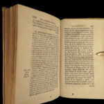 1760 John LOCKE on Education of Children Philosophy Coste French Laussane 2v SET