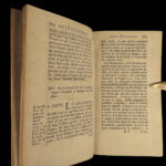 1760 John LOCKE on Education of Children Philosophy Coste French Laussane 2v SET