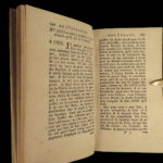 1760 John LOCKE on Education of Children Philosophy Coste French Laussane 2v SET