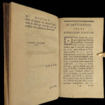 1760 John LOCKE on Education of Children Philosophy Coste French Laussane 2v SET
