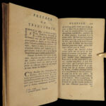 1760 John LOCKE on Education of Children Philosophy Coste French Laussane 2v SET