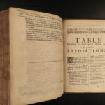 1670 BIBLE Book of JOB 1ed Old Testament English Joseph Caryl Puritan Commentary
