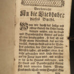 1776 Mysterious Key to Heaven German Devotional Prayer Book Himmelschlüssel RARE