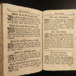 1776 Mysterious Key to Heaven German Devotional Prayer Book Himmelschlüssel RARE