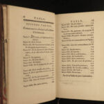 1768 Fleury Historical Catechism Illustrated BIBLE BANNED Prohibited Book Index