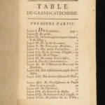 1768 Fleury Historical Catechism Illustrated BIBLE BANNED Prohibited Book Index