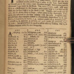 1673 Janua Linguarum CZECH Comenius Linguistics Dictionary ENGLISH & Latin RARE