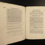 1734 SCIENCE History of Royal Society London Sprat Scientific Philosophy Hooke