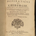1751 SURGERY Medicine Illustrated Operations French Illustrated Chirurgie Dionis