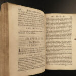 1667 Discipline of Reformed Church HUGUENOT France Calvinism Protestant Huisseau