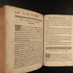 1663 LAW Justinian Institutes Codex Rome Corpus Juris Lyon Felix Basset Latin