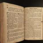 1699 Church of England Documents King William III James I Anglican Sparrow