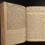 1699 Church of England Documents King William III James I Anglican Sparrow