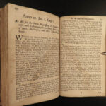 1699 Church of England Documents King William III James I Anglican Sparrow