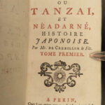 1756 Crebillon Japanese Tanzai et Neadarne anti-Catholic Cardinal de Rohan