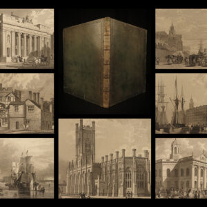 1831 Lancashire 1ed England Illustrated Architecture CASTLES Cathedrals Bridges