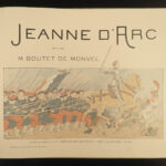 1896 Joan of Arc Jeanne d’Arc France 100 Years War History Illustrated Monvel