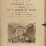 1829 LONDON Illustrated England Architecture Cathedrals Castles Shepherd ART