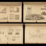 1858 1ed RAILROAD Engineering Permanent Way Coal & Steam Trains Colburn Holley