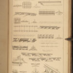 1858 1ed RAILROAD Engineering Permanent Way Coal & Steam Trains Colburn Holley